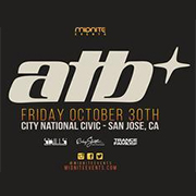 ATB + Tommy Trash (Midnite Events) @ <a href="https://sanjosetheaters.org/theaters/city-national-civic/">City National Civic</a> | 135 West San Carlos Street, San Jose, CA 95113 | United States
