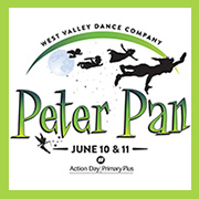 Peter Pan - West Valley Dance & Action Day Primary Plus @ <a href="http://sanjosetheaters.org/theaters/center-for-performing-arts/">Center for the Performing Arts</a> | <h5>255 Almaden Blvd., San Jose, CA 95113</h5>